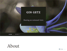 Tablet Screenshot of gingetz.com